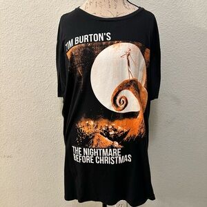 Disney Black The Nightmare Before Christmas Tee
